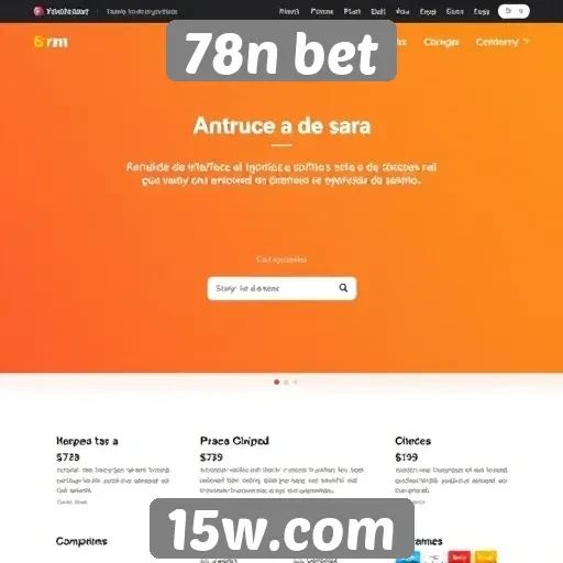Análise da interface do usuário do site 78n bet